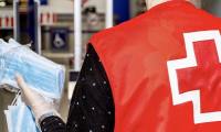 Voluntarios de Cruz Roja Somontano de Barbastro realizarán el reparto del material sanitario durante los próximos días en distintos puntos de Barbastro