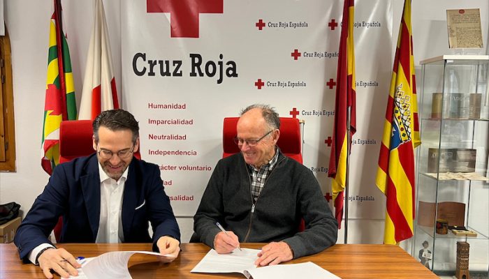 Cruz Roja Huesca recibe el apoyo de la Fundación ”la Caixa” para el proyecto integral de atención de las necesidades básicas
