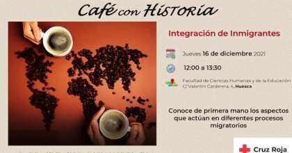 Cruz Roja invita a un “Café con historia” para sensibilizar sobre las personas migrantes