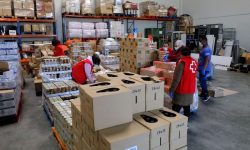 Cruz Roja Huesca distribuye más de 45.500 kilos de alimentos que llegarán a 1.292 personas beneficiarias