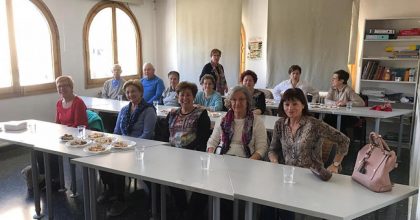 Cruz Roja Huesca reúne a sus Mayores del programa “Salud Constante” en el restaurante Palasaca